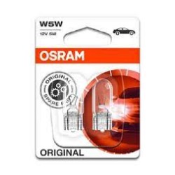 BLISTER 2 AMPOULES W5W 12V OSRAM