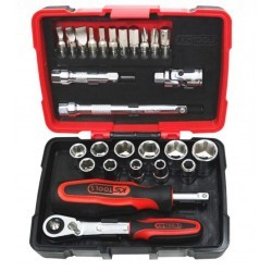 COFFRET DE DOUILLES ET ACCESSOIRES ULTIMATE® 1/4'' (27 PIÈCES) KS TOOLS