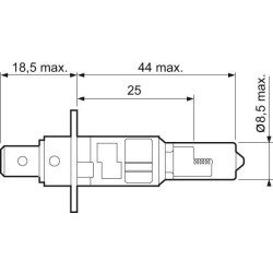 AMPOULE H1 12V AUTOSHOP