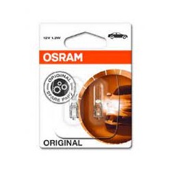 BLISTER 2 AMPOULES W1.2W 12V OSRAM