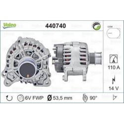 Alternateur Valeo 440740