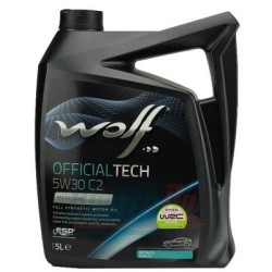 Huile WOLF OFFICIALTECH 5W30 C2 Bidon 5L