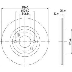 Jeu Disques Mintex MDC1491C