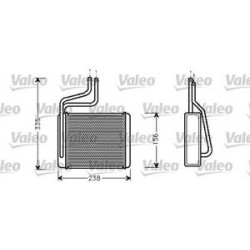 Rad. chauffage Valeo 812275