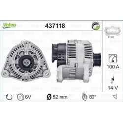 Alternateur Valeo 437118