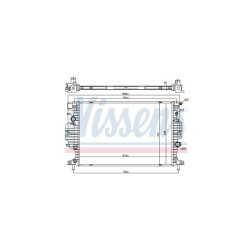 Radiateur Nissens 620156