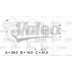 Alternateur Valeo 440748