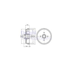 Tambour Delphi BF96