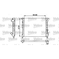 Rad. refroid Valeo 883875