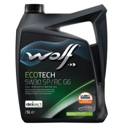 Huile WOLF ECOTECH 5W30 SP/RC G6 Bidon 5L