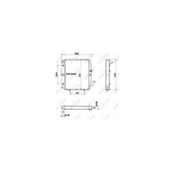 Radiateur Refroid. NRF 52033