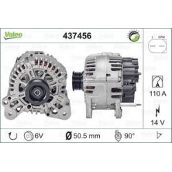 Alternateur Valeo 437456