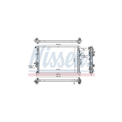 Radiateur Nissens 66864