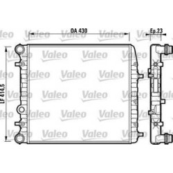 Rad. refroid Valeo 732863