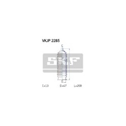 Kit soufflet direct. SKF VKJP2285