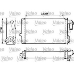 Rad. chauffage Valeo 883674