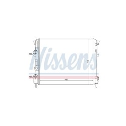 Radiateur Nissens 63809