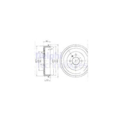 Tambour Delphi BF156