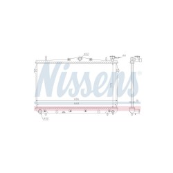 Radiateur Nissens 62298