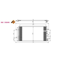 Condenseur NRF 350046