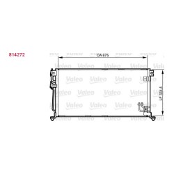 Condenseur Valeo 814272