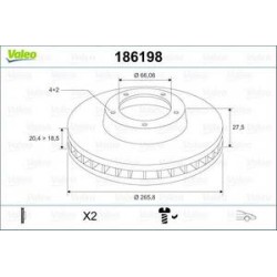 Jeu Disques Valeo 186198