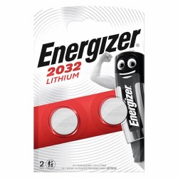 ENERGIZER BLISTER 2 PILES LITHIUM CR2032