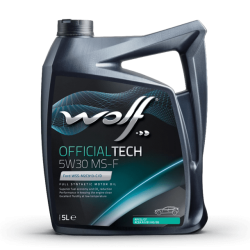 HUILE OFFICIALTECH 5W30 MS-F 5L WOLF