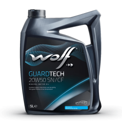 HUILE GUARDTECH 20W50 SN/CF 5L  WOLF