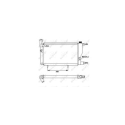 Radiateur Refroid. NRF 52024