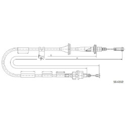 Cable divers Cabor 18.6112