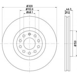 Jeu Disques Mintex MDC1444C