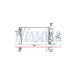 Radiateur Nissens 691104