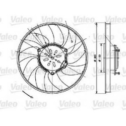 Ventilateur Valeo 696082