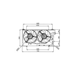 Ventilateur NRF 47050