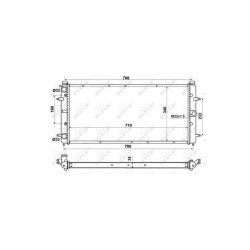 Radiateur Refroid. NRF 509514