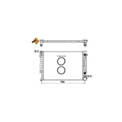 Radiateur Refroid. NRF 53444