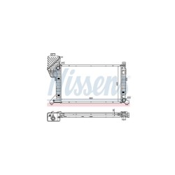 Radiateur Nissens 62685A