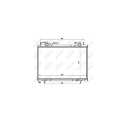 Radiateur Refroid. NRF 53201