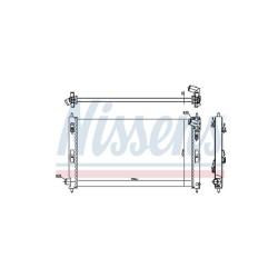 Radiateur Nissens 628952