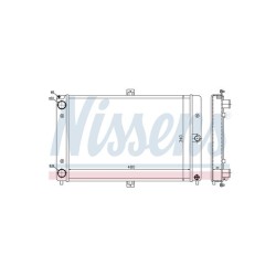 Radiateur Nissens 62351