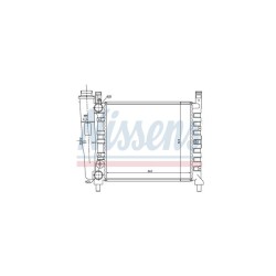 Radiateur Nissens 690774