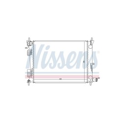 Radiateur Nissens 66756