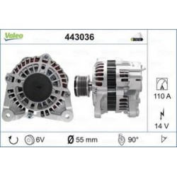 Alternateur Valeo 443036