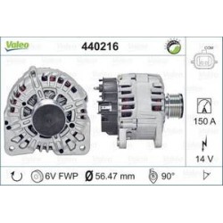 Alternateur VALEO 440216