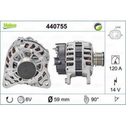 Alternateur Valeo 440755