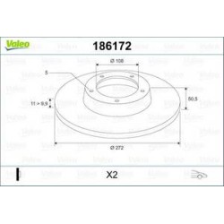 Jeu Disques Valeo 186172