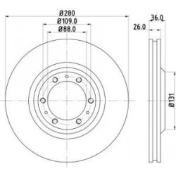 Jeu Disques Mintex MDC987