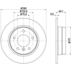 Jeu Disques Mintex MDC623