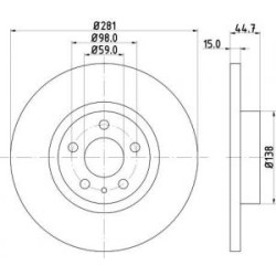 Jeu Disques Mintex MDC983